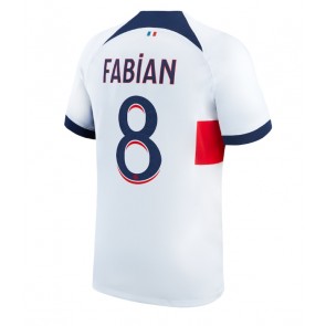 Paris Saint-Germain Fabian Ruiz #8 Gostujuci Dres 2023-24 Kratak Rukavima